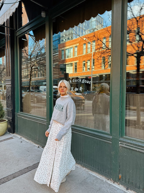 Ditsy Daisy Maxi Skirt